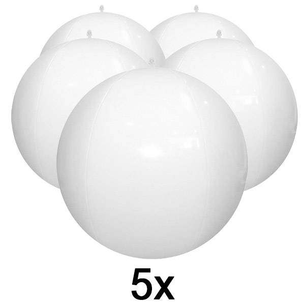 5x Plutajuća naduvavajuća svetla za bazen | POOLGLO